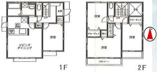 東京都日野市万願寺3【一戸建】の間取り