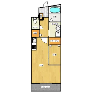 PHOENIX箱崎南【3階】の間取り