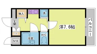 ネオライフ学園緑が丘【7階】の間取り