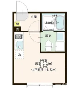 ハーモニーテラス北小岩XV【1階】の間取り