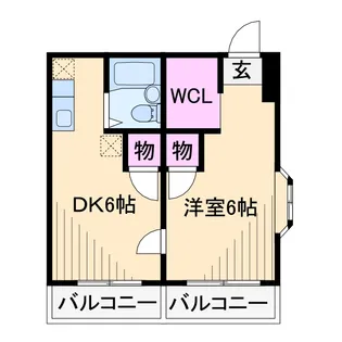 神奈川県横浜市港北区菊名1【マンション】の間取り