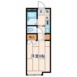 ラシャーブル成瀬【2階】の間取り