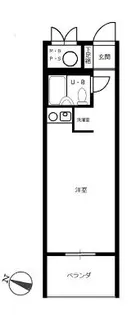 福岡県福岡市中央区大名1【マンション】の間取り