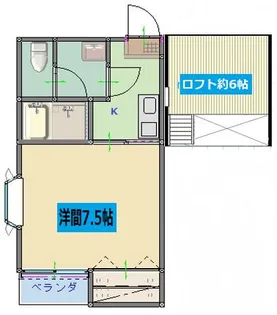 ヴェル・カーサ【5階】の間取り