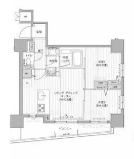 MAITRI YOTSUYA【7階】の間取り