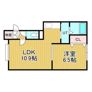 parco presso宮の森【1階】の間取り