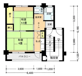 汐見台第1 3301号棟【5階】の間取り