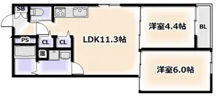 ktec1【3階】の間取り