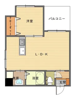 VIVACE浦上【4階】の間取り