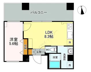 Southern Village湘南【4階】の間取り