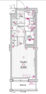 ガーラ・ヒルズ武蔵小山【3階】の間取り
