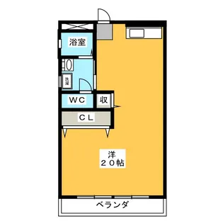 ADアパート【2階】の間取り