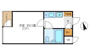 日興パレス西荻窪PART2【2階】の間取り