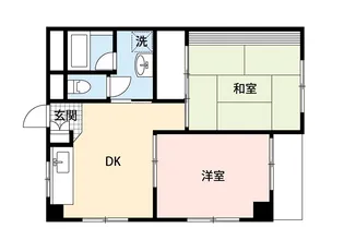 フラワーハイム97【3階】の間取り