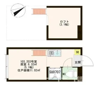 フルプレジャー【1階】の間取り