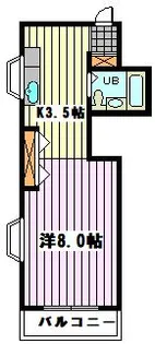 ベルハイム【1階】の間取り