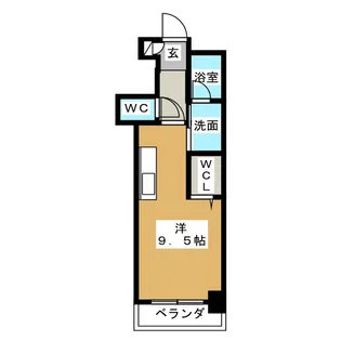 アクシア車道【2階】の間取り