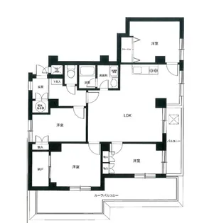 ライオンズマンション小石川台【8階】の間取り