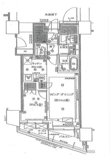 プラウドタワー相模大野クロス【3階】の間取り