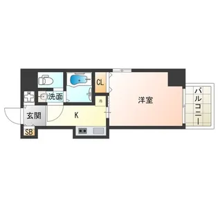 VERDE EBISU【8階】の間取り