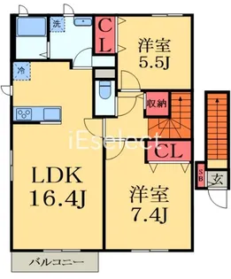 ステディセゾン美浜【2階】の間取り