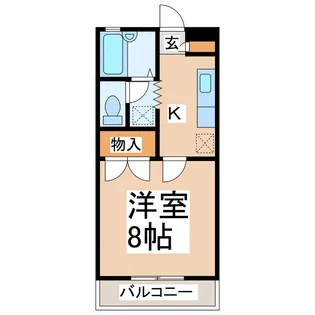 サザンクロス【1階】の間取り