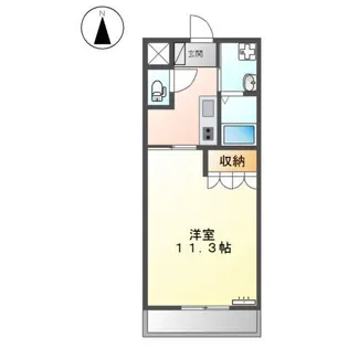 アルマトゥーラ【2階】の間取り