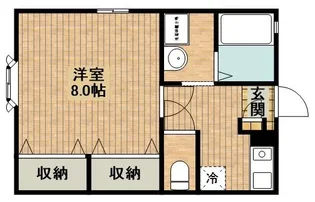 サニーコート【1階】の間取り