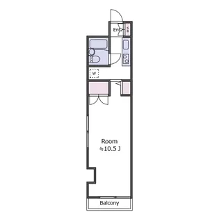ラ・エスペランサ・レイ【1階】の間取り
