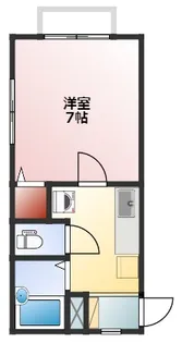 カーサ・ピュア【2階】の間取り