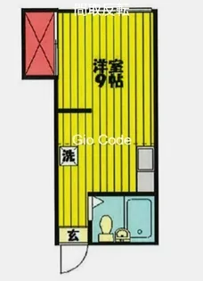 ハイツSAM【2階】の間取り