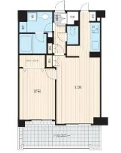 パークフロント新都心【5階】の間取り