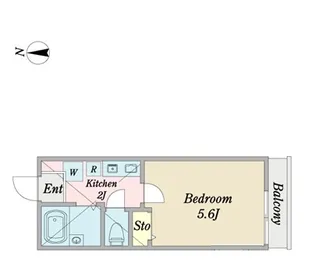 ハーブ西生田【1階】の間取り