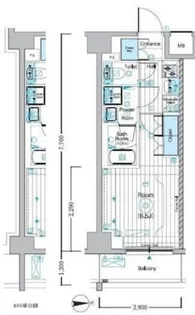 MAXIV西川口【2階】の間取り