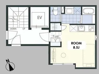 湯島レーベル【2階】の間取り