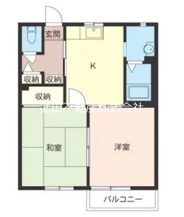アフレェンスA【1階】の間取り