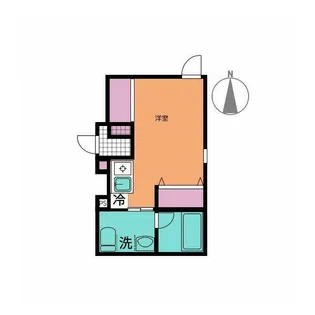 Asher蒲田【2階】の間取り