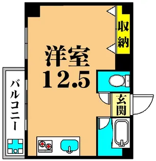 さくらマンション【2階】の間取り