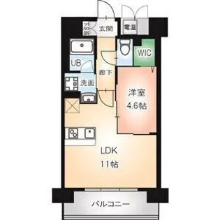 Naviglio Palazzo【4階】の間取り