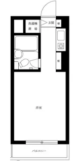 TOP早稲田【3階】の間取り