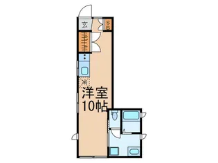 ソレイユ恵比寿【1階】の間取り