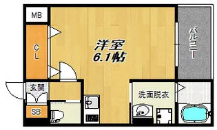 REVITA加島【1階】の間取り