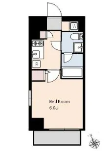 コンシェリア虎ノ門 TOKYO PREMIUM【9階】の間取り