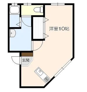 ハイツシュロッセ【2階】の間取り