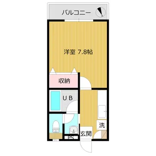 コーポ サンライト【2階】の間取り