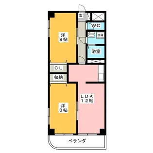 アットホーム【3階】の間取り