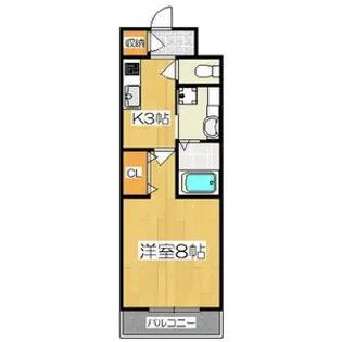 ダ・ヴィンチコート【1階】の間取り