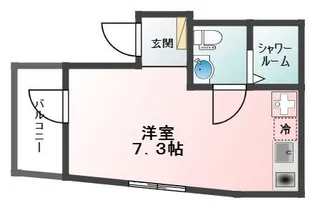 GlanzWing音羽【2階】の間取り