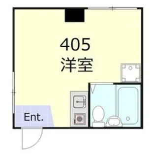 ウエストインパート13【4階】の間取り