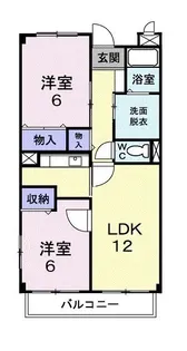 プリムローズ【3階】の間取り